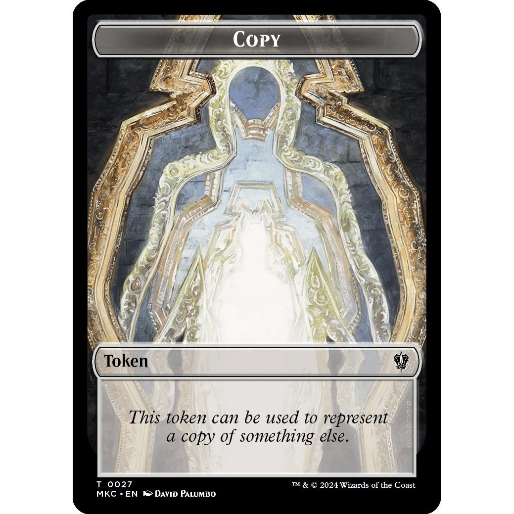 Image for Copy // Zombie Double-Sided Token (27 // 11) (MKC) - Magic: The Gathering