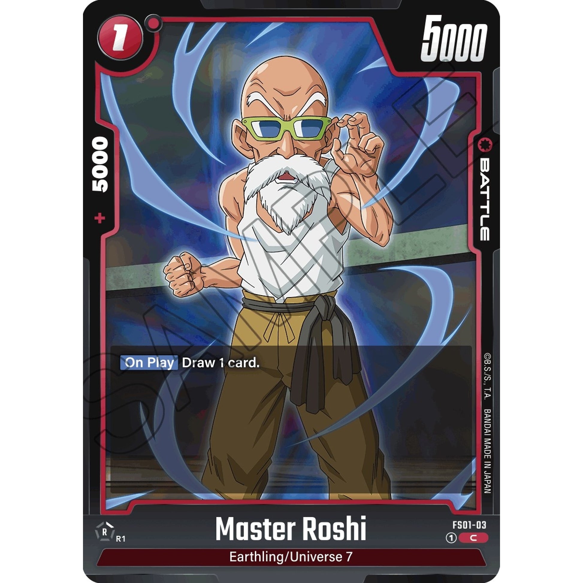 Image for Master Roshi (FS01-03) (FS01) - Dragon Ball Super: Fusion World