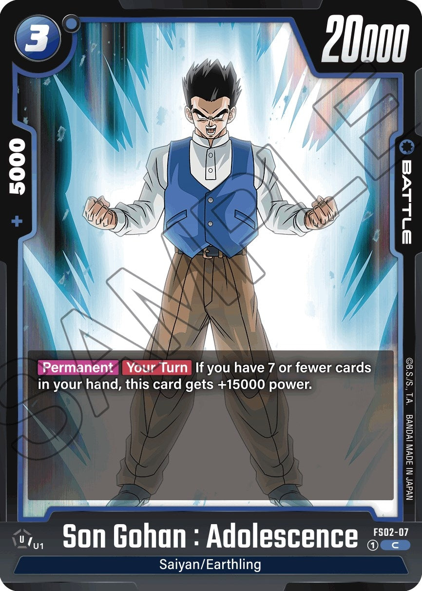 Image for Son Gohan : Adolescence (FS02-07) (FS02) - Dragon Ball Super: Fusion World