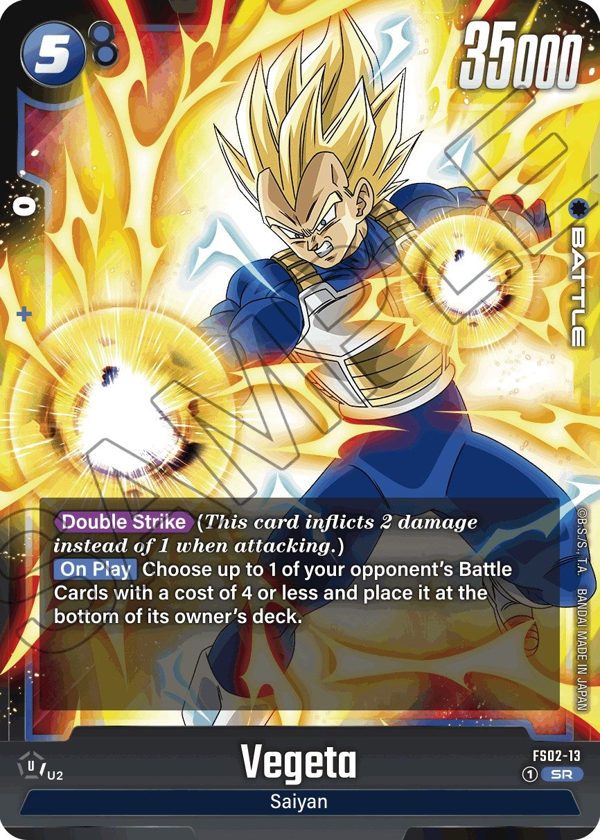Image for Vegeta - FS02-13 (FS02-13) (FS02) - Dragon Ball Super: Fusion World