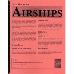 Image for Great War at Sea: Airships - A Great War at Sea Supplement - Boardgames