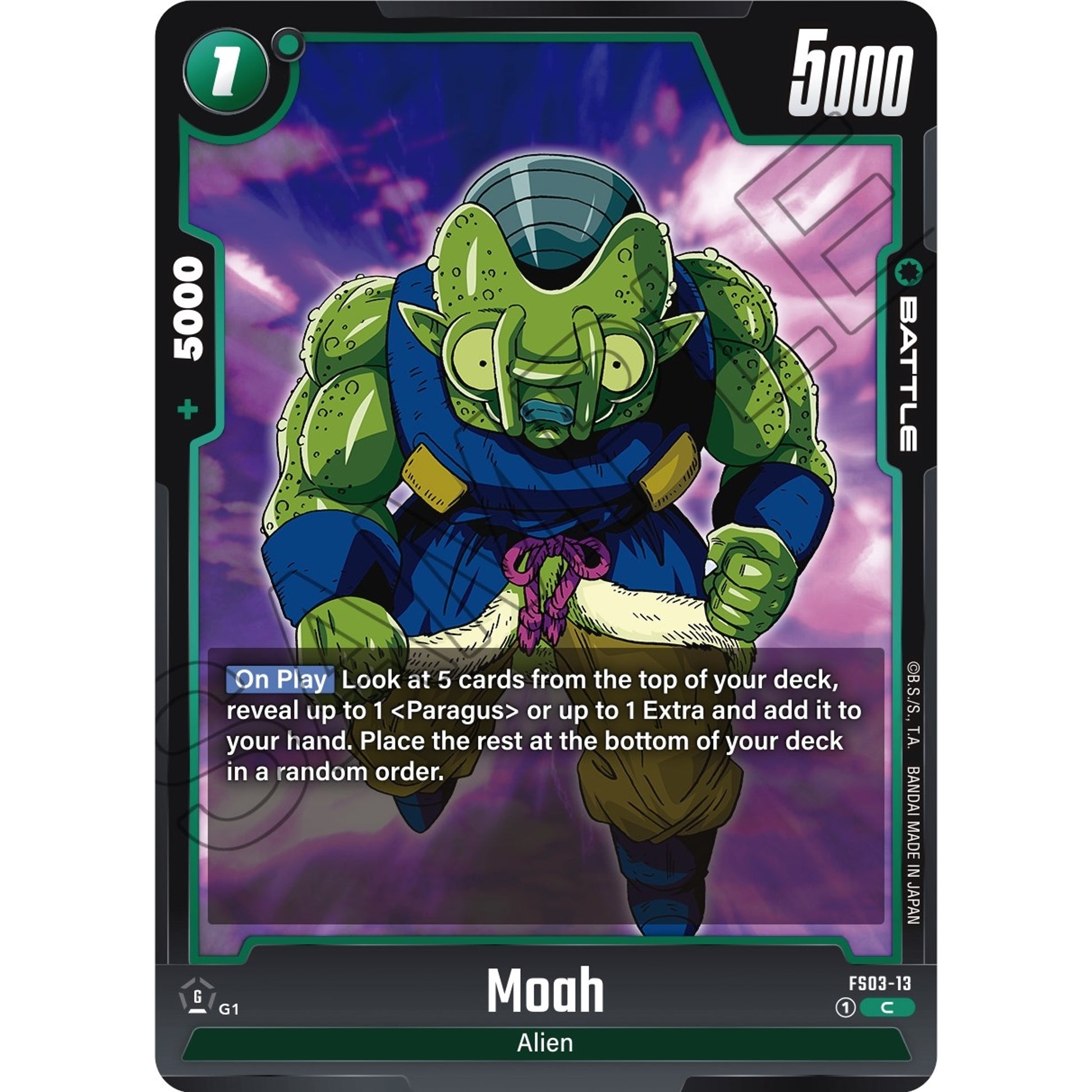 Image for Moah (FS03-13) (FS03) - Dragon Ball Super: Fusion World