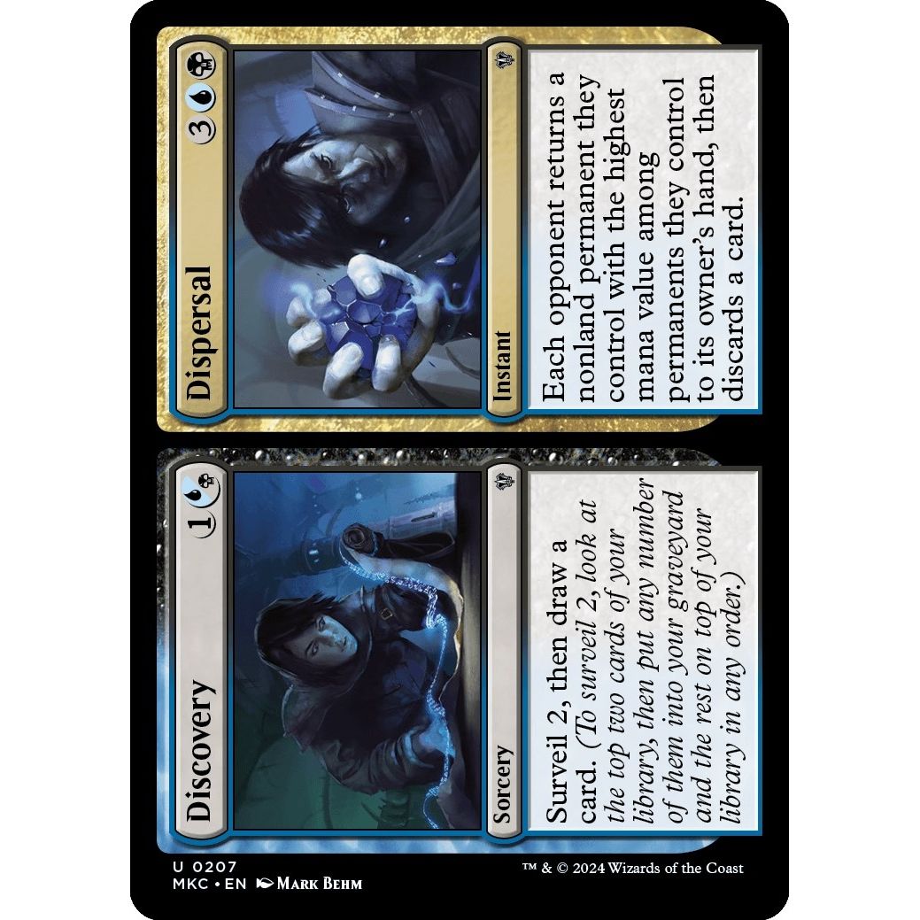 Image for Discovery // Dispersal (207) (MKC) - Magic: The Gathering