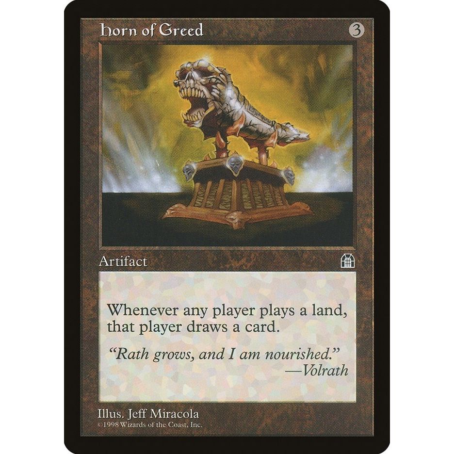 Image for Horn of Greed (STH) - Magic: The Gathering