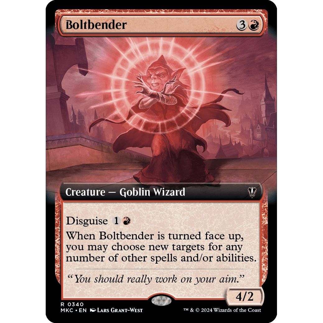 Image for Boltbender (Extended Art) (340) (MKC) - Magic: The Gathering