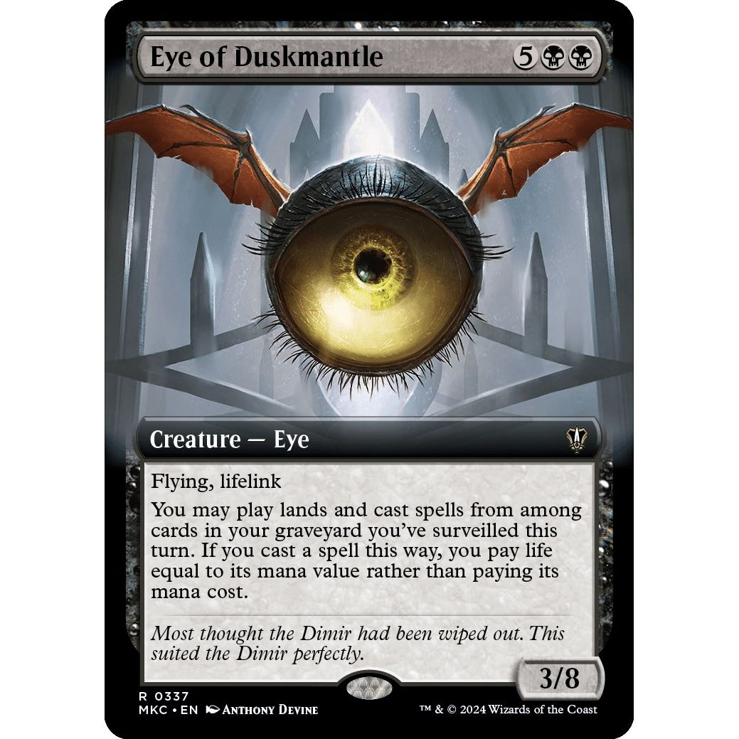 Image for Eye of Duskmantle (Extended Art) (337) (MKC) - Magic: The Gathering