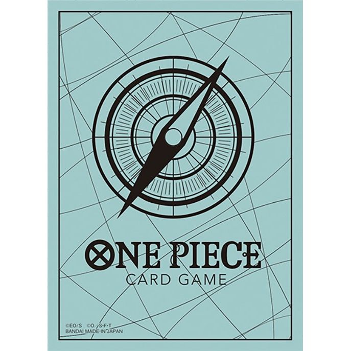 Image for One Piece Card Game Official Sleeves - Japanese 1st Anniversary Special Sleeves Standard Mint (100-Pack) - Card Sleeves