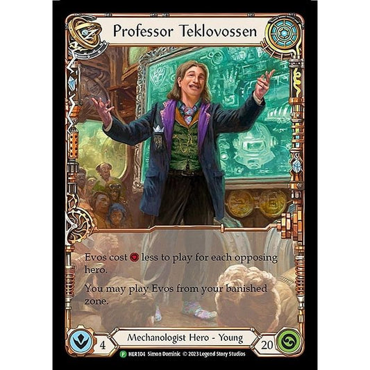 Image for Professor Teklovossen - HER104 (HER104) (PR) - Flesh and Blood TCG