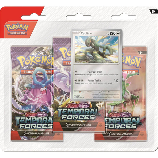 Image for Temporal Forces 3 Pack Blister [Cyclizar] - Pokemon