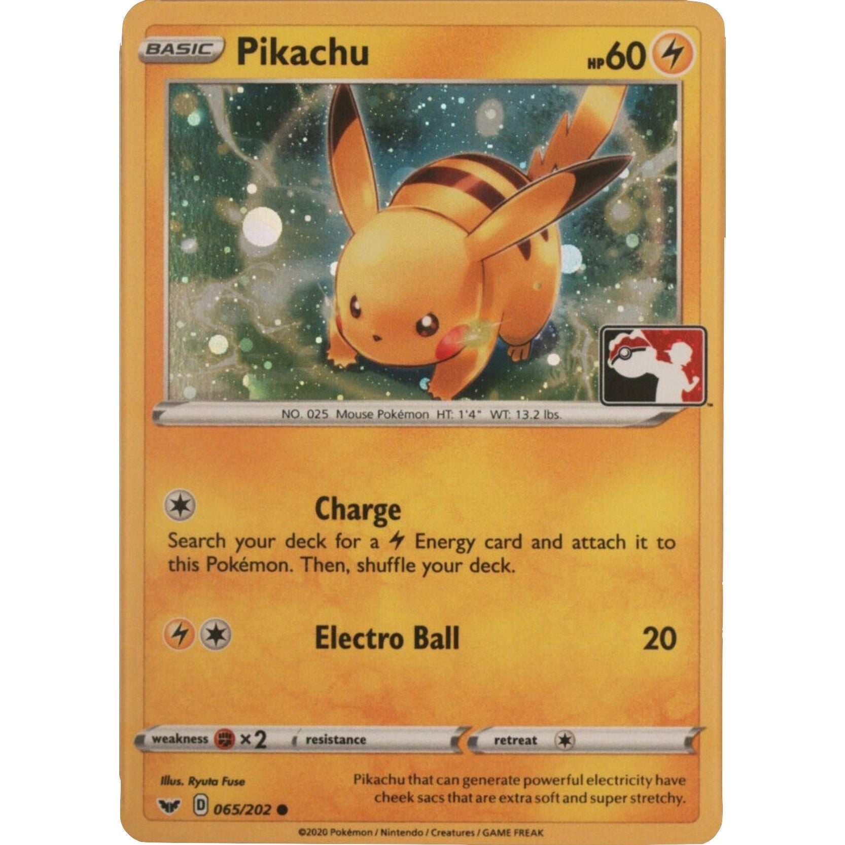 Image for Pikachu - 065/202 (Cosmos Holo) (065/202) (PR) - Pokemon
