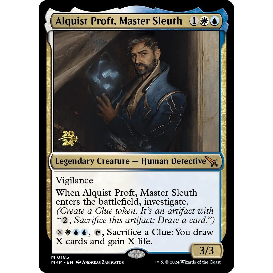Image for Alquist Proft, Master Sleuth (185) (PRE) - Magic: The Gathering