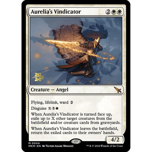 Image for Aurelia's Vindicator (4) (PRE) - Magic: The Gathering