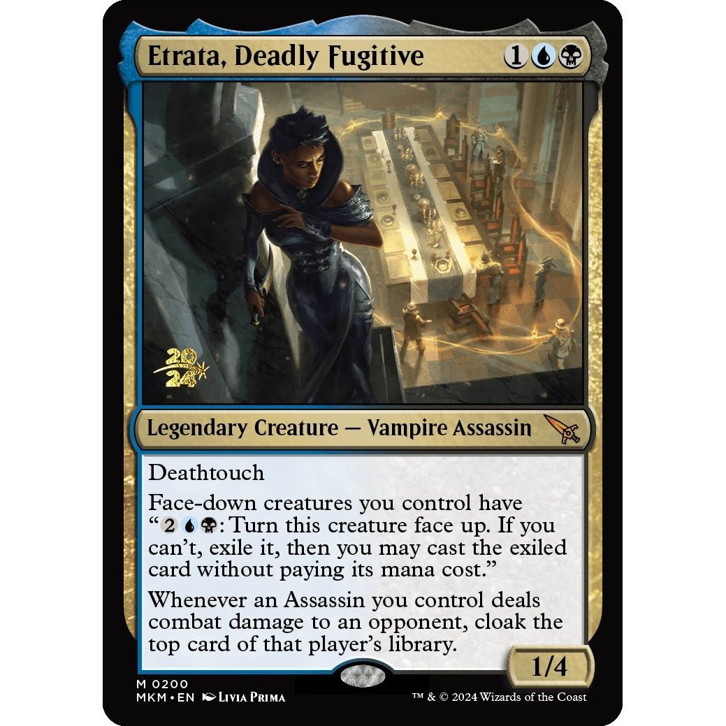 Image for Etrata, Deadly Fugitive (200) (PRE) - Magic: The Gathering