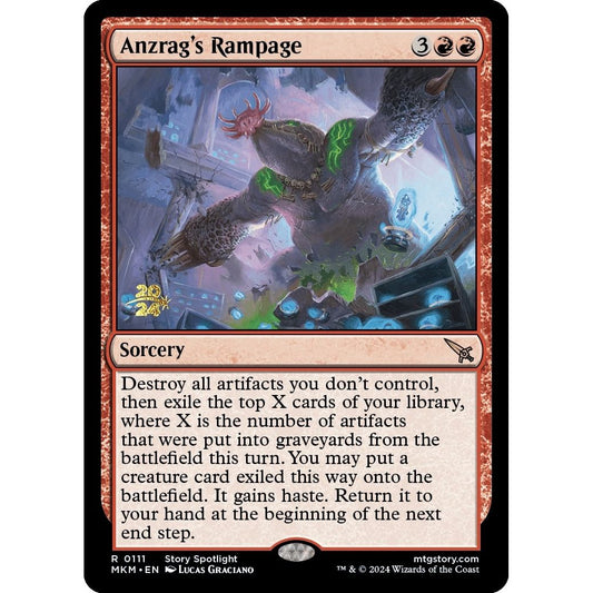 Image for Anzrag's Rampage (111) (PRE) - Magic: The Gathering