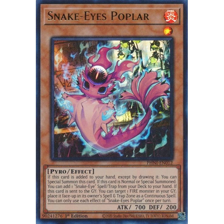 Image for Snake-Eyes Poplar (PHNI-EN012) (PHNI) - YuGiOh