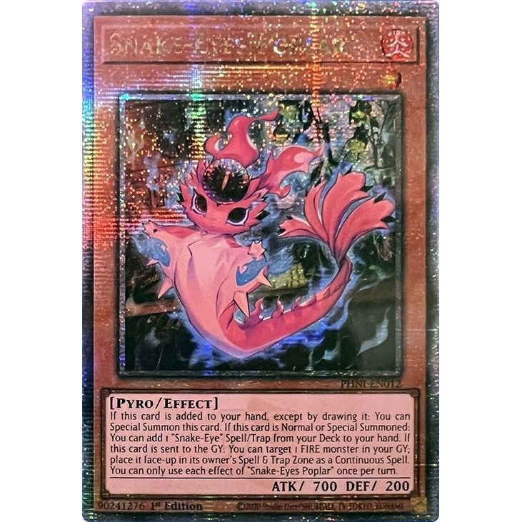 Image for Snake-Eyes Poplar (Quarter Century Secret Rare) (PHNI-EN012) (PHNI) - YuGiOh