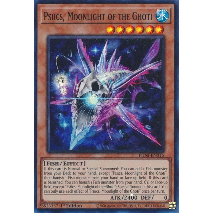 Image for Psiics, Moonlight of the Ghoti (PHNI-EN016) (PHNI) - YuGiOh