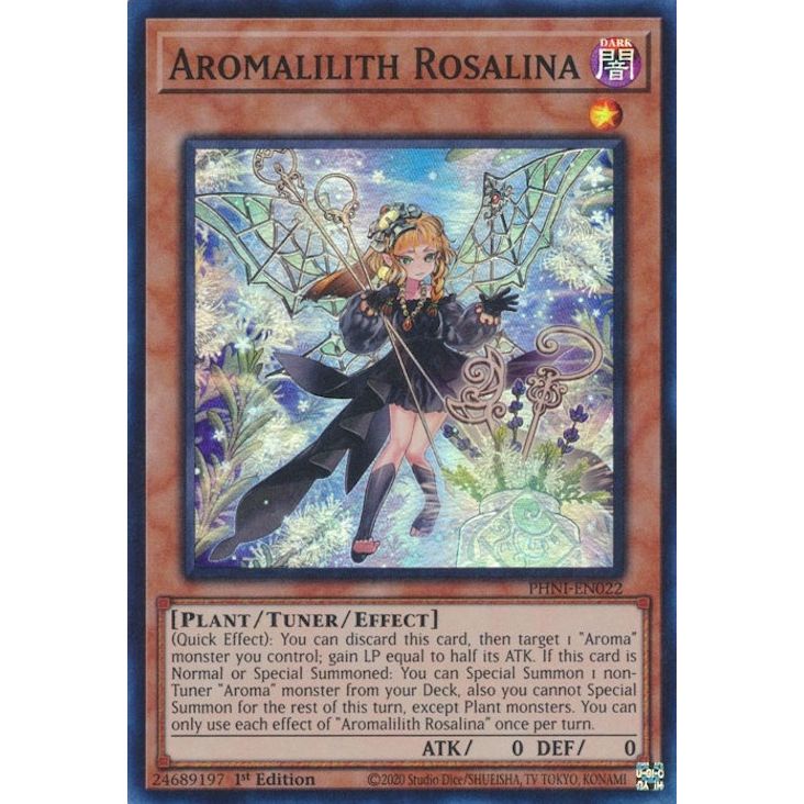 Image for Aromalilith Rosalina (PHNI-EN022) (PHNI) - YuGiOh