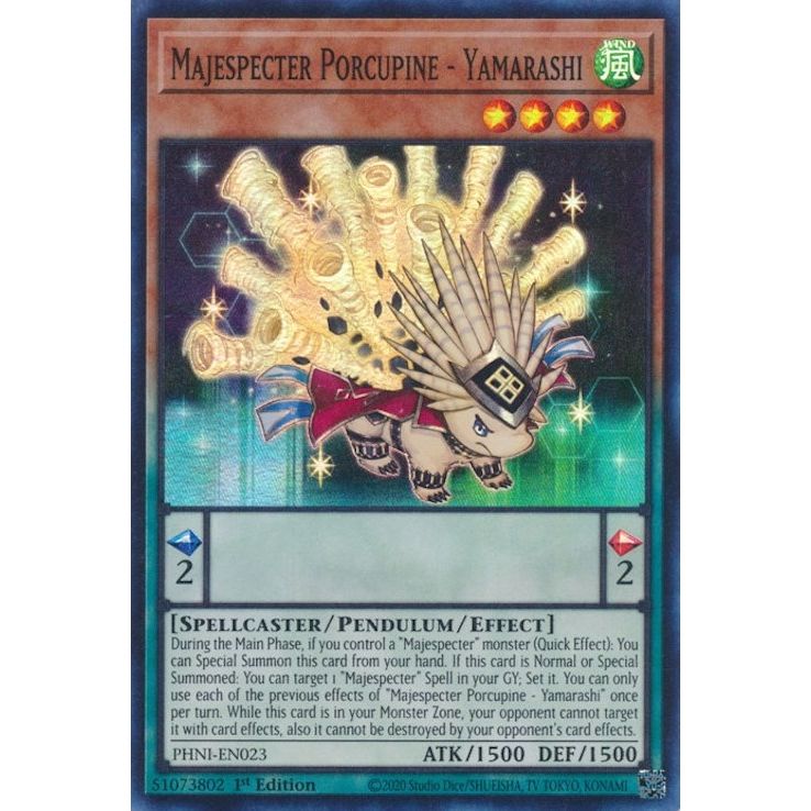 Image for Majespecter Porcupine - Yamarashi (PHNI-EN023) (PHNI) - YuGiOh