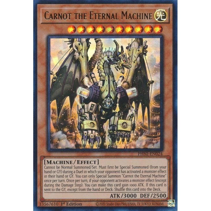 Image for Carnot the Eternal Machine (PHNI-EN024) (PHNI) - YuGiOh