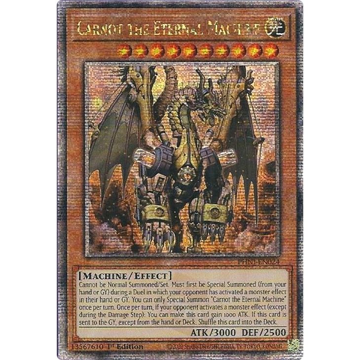 Image for Carnot the Eternal Machine (Quarter Century Secret Rare) (PHNI-EN024) (PHNI) - YuGiOh