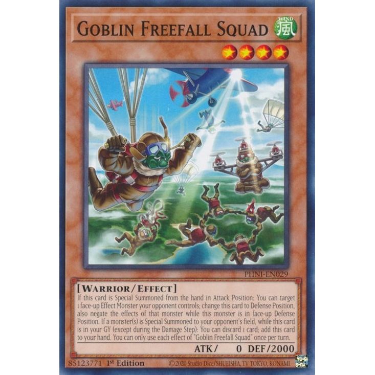 Image for Goblin Freefall Squad (PHNI-EN029) (PHNI) - YuGiOh