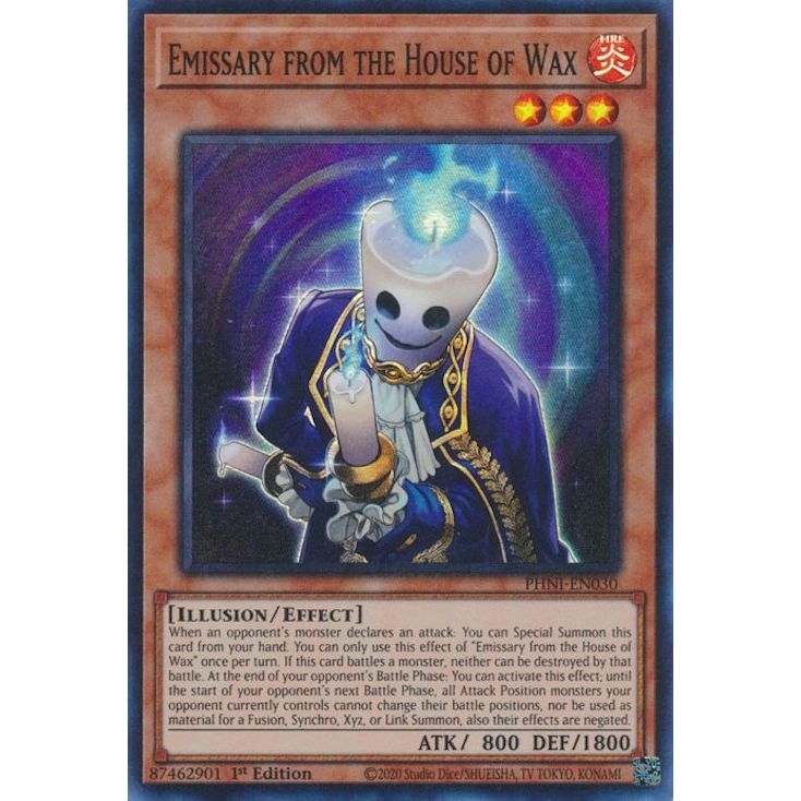 Image for Emissary from the House of Wax (PHNI-EN030) (PHNI) - YuGiOh