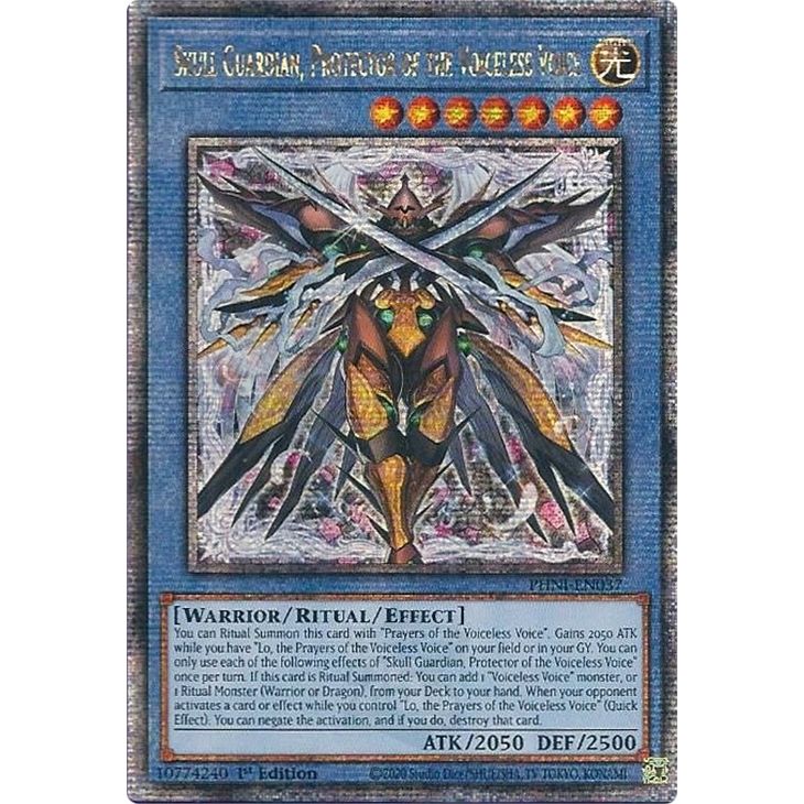 Image for Skull Guardian, Protector of the Voiceless Voice (Quarter Century Secret Rare) (PHNI-EN037) (PHNI) - YuGiOh