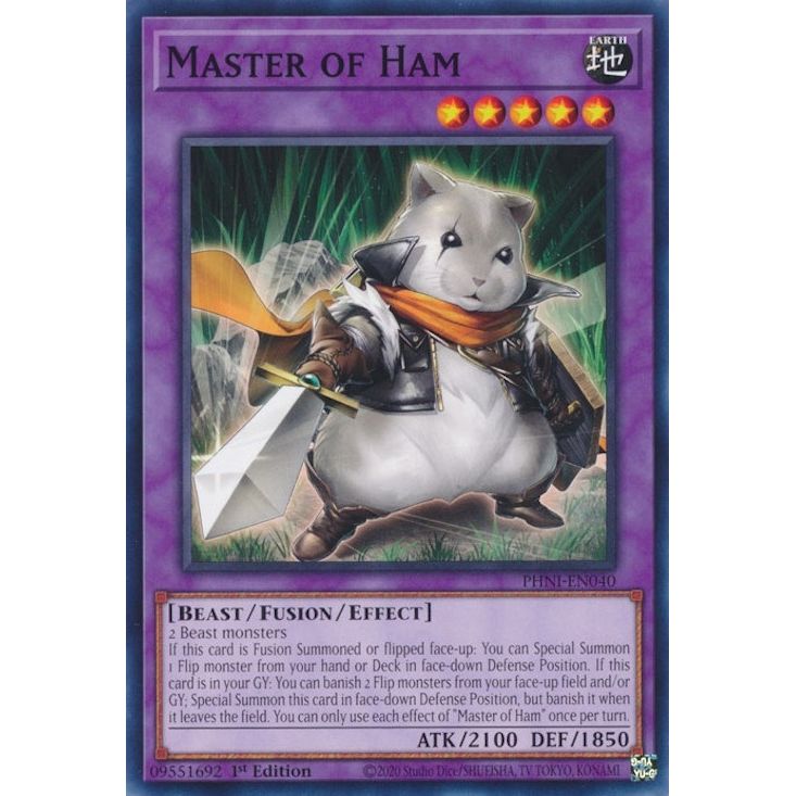 Image for Master of Ham (PHNI-EN040) (PHNI) - YuGiOh