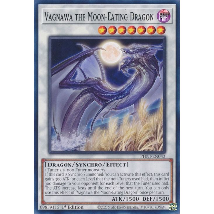 Image for Vagnawa the Moon-Eating Dragon (PHNI-EN043) (PHNI) - YuGiOh
