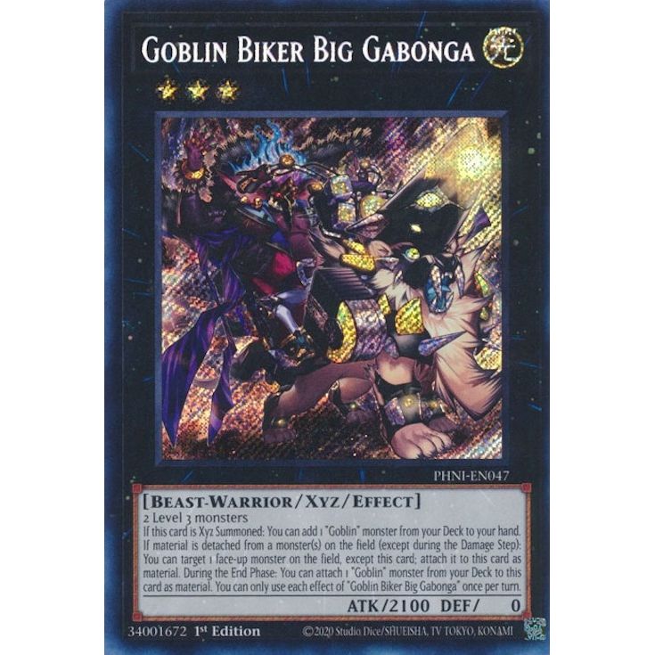 Image for Goblin Biker Big Gabonga (PHNI-EN047) (PHNI) - YuGiOh