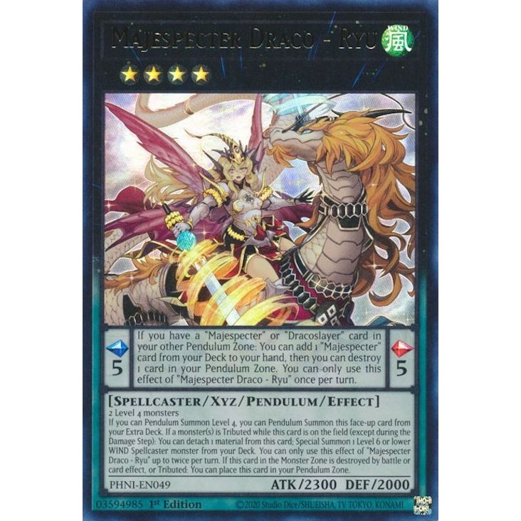 Image for Majespecter Draco - Ryu (PHNI-EN049) (PHNI) - YuGiOh