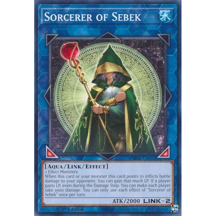 Image for Sorcerer of Sebek (PHNI-EN053) (PHNI) - YuGiOh