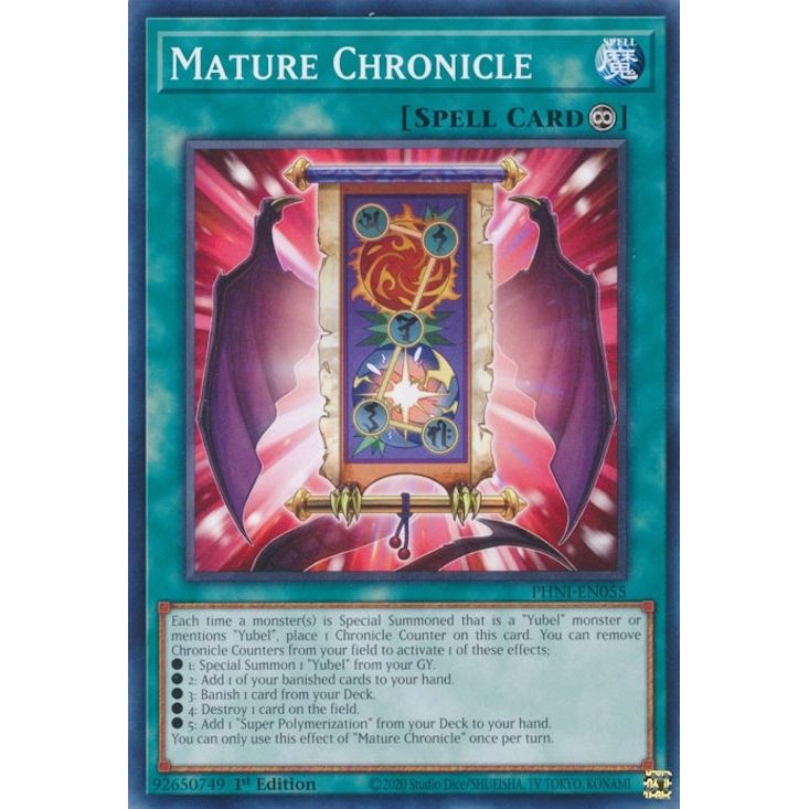 Image for Mature Chronicle (PHNI-EN055) (PHNI) - YuGiOh