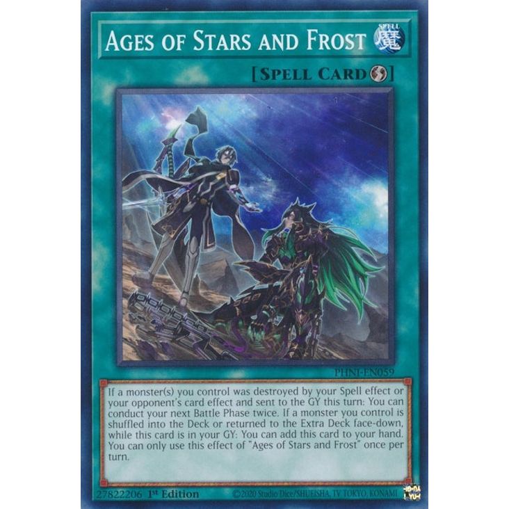 Image for Ages of Stars and Frost (PHNI-EN059) (PHNI) - YuGiOh