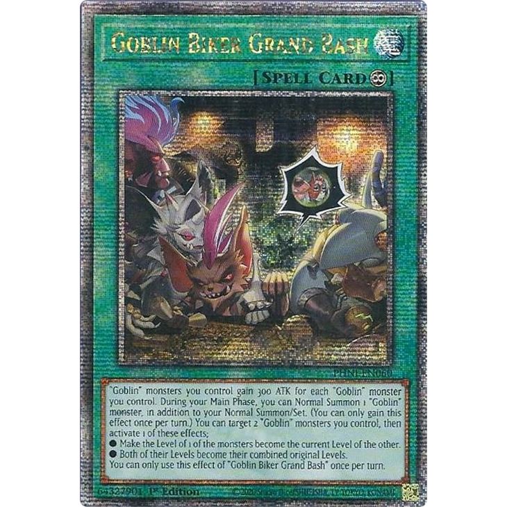 Image for Goblin Biker Grand Bash (Quarter Century Secret Rare) (PHNI-EN060) (PHNI) - YuGiOh