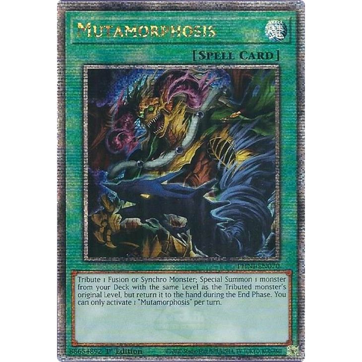 Image for Mutamorphosis (Quarter Century Secret Rare) (PHNI-EN070) (PHNI) - YuGiOh