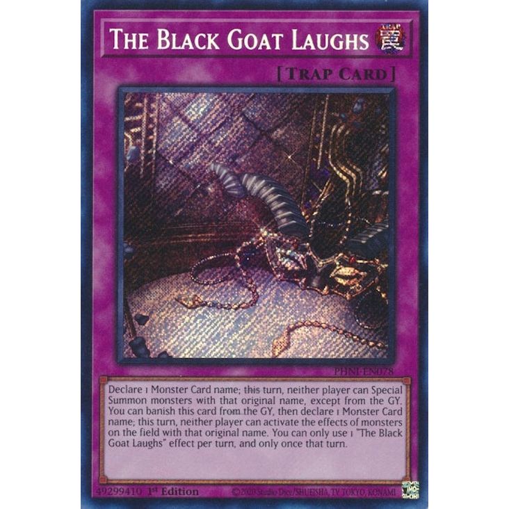 Image for The Black Goat Laughs (PHNI-EN078) (PHNI) - YuGiOh