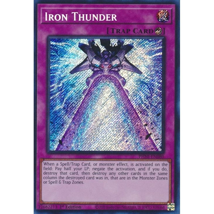 Image for Iron Thunder (PHNI-EN080) (PHNI) - YuGiOh