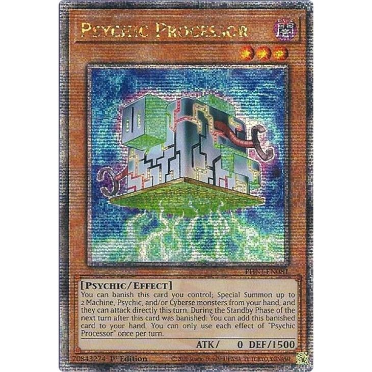 Image for Psychic Processor (Quarter Century Secret Rare) (PHNI-EN081) (PHNI) - YuGiOh