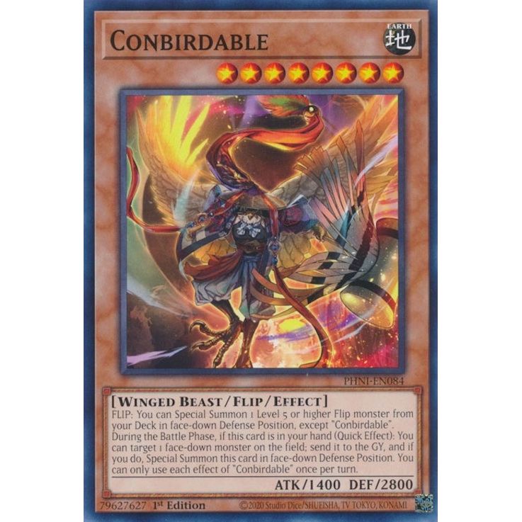 Image for Conbirdable (PHNI-EN084) (PHNI) - YuGiOh