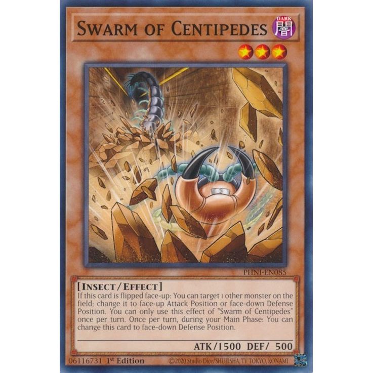 Image for Swarm of Centipedes (PHNI-EN085) (PHNI) - YuGiOh