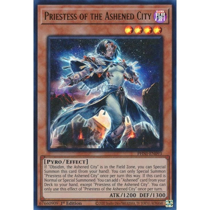 Image for Priestess of the Ashened City (PHNI-EN093) (PHNI) - YuGiOh