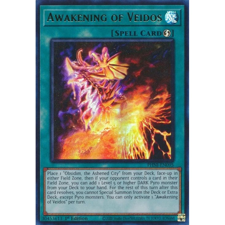 Image for Awakening of Veidos (PHNI-EN095) (PHNI) - YuGiOh