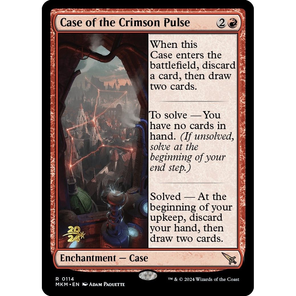 Image for Case of the Crimson Pulse (114) (PRE) - Magic: The Gathering