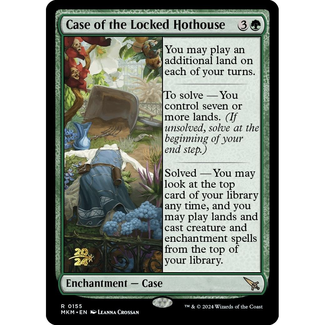 Image for Case of the Locked Hothouse (155) (PRE) - Magic: The Gathering