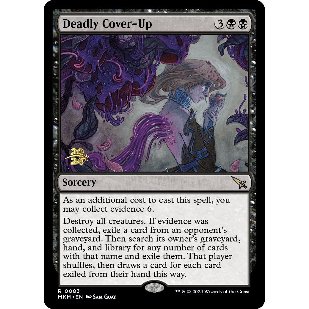 Image for Deadly Cover-Up (83) (PRE) - Magic: The Gathering