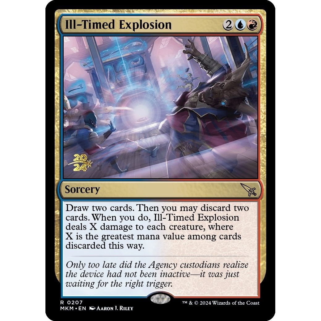 Image for Ill-Timed Explosion (207) (PRE) - Magic: The Gathering