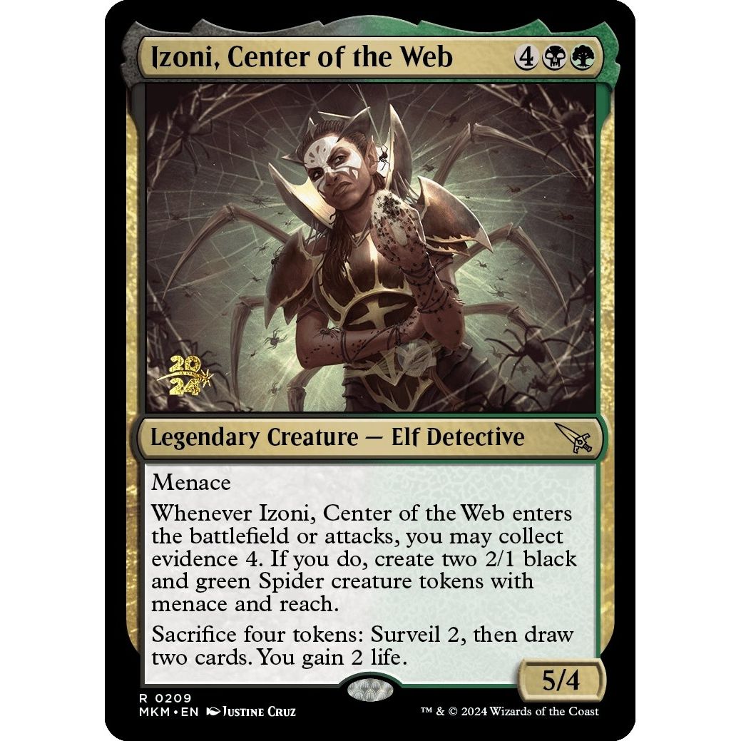 Image for Izoni, Center of the Web (209) (PRE) - Magic: The Gathering