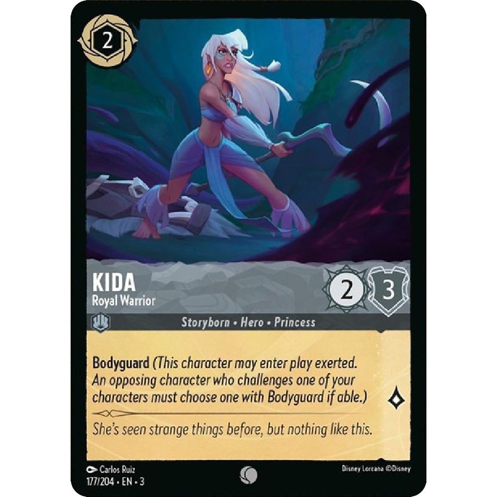 Image for Kida - Royal Warrior (177/204) (3) - Disney Lorcana